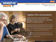 Tablet Screenshot of hamiltoncaptel.com